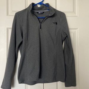 North face 1/4 zip fleece